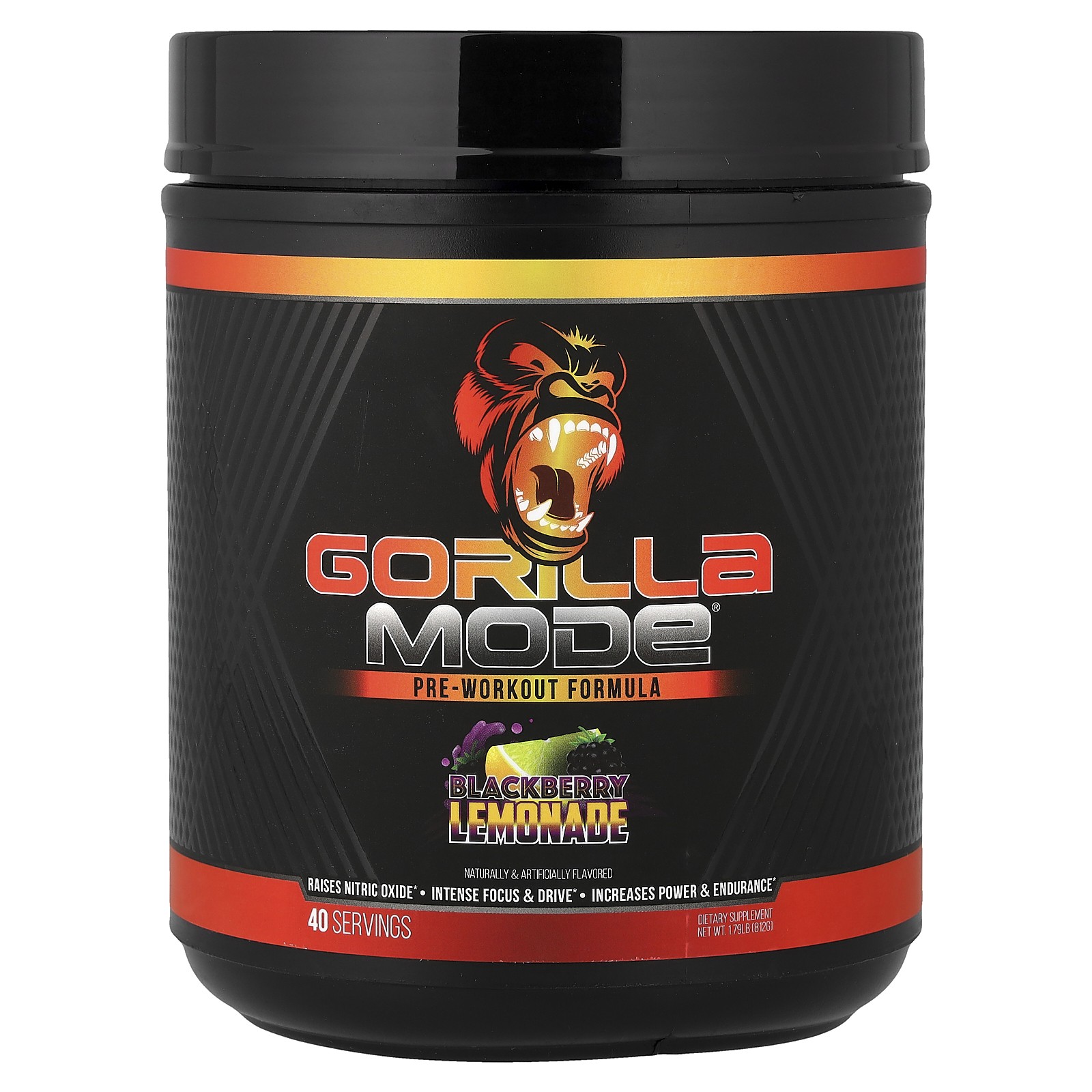 Mode®, Pre-Workout Formula, Blackberry Lemonade, 1.79 lb (812 g)