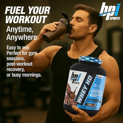 BPI Sports Whey HD Ultra Premium Protein Powder Isolate