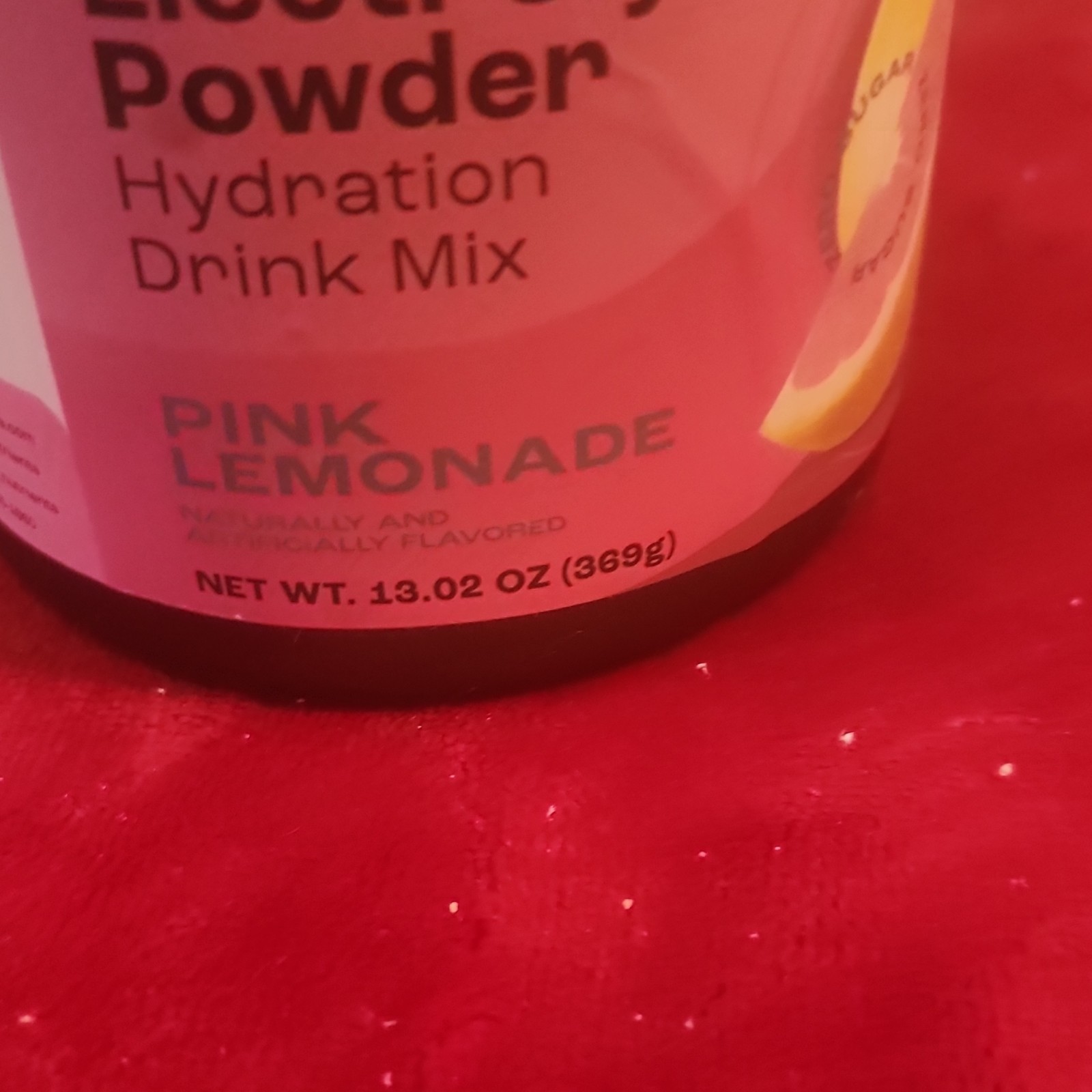 Key Nutrients Electrolytes Powder Pink Lemonade 13.02 oz Sodium Potassium