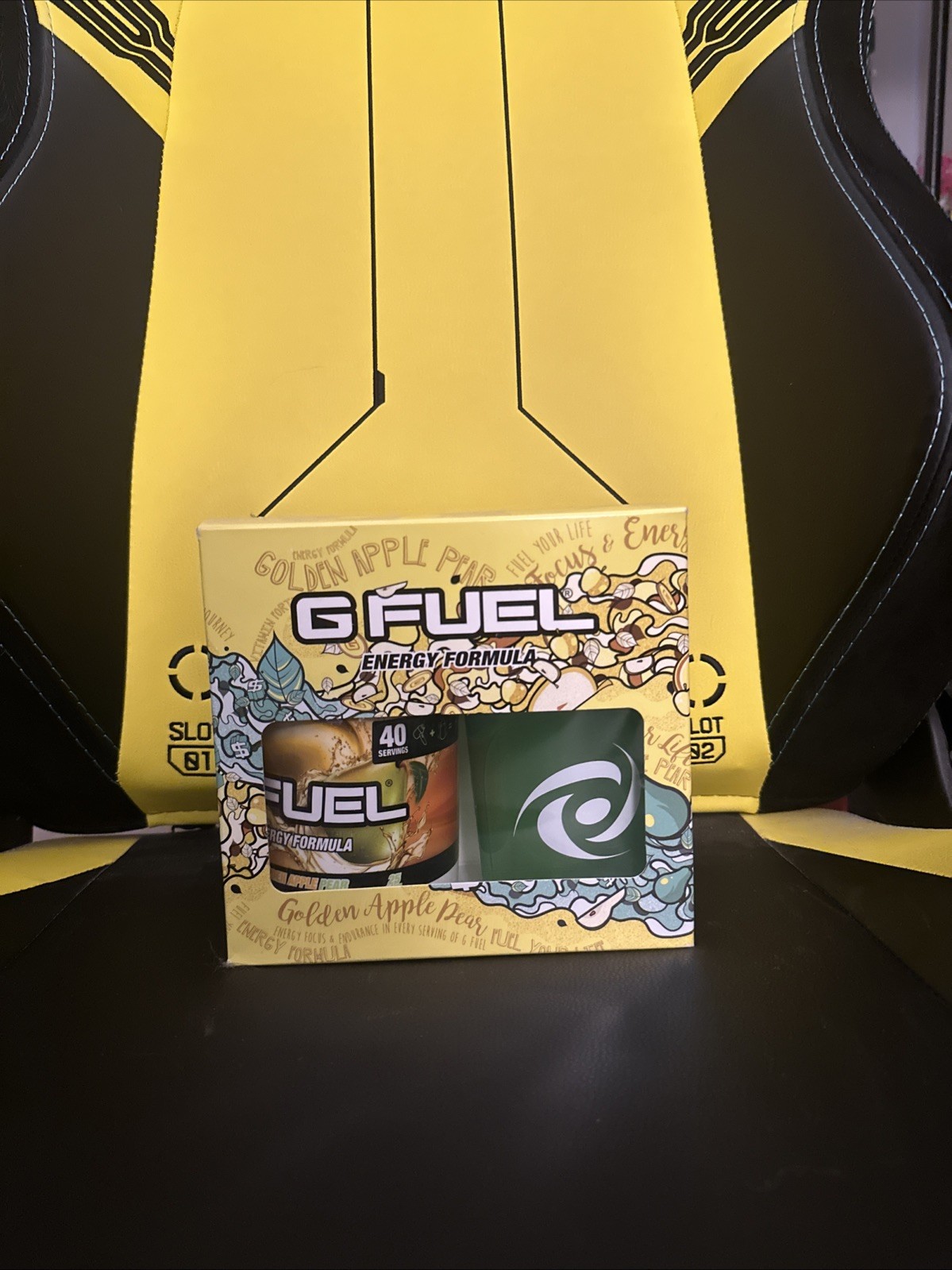 gfuel golden apple pear collectors box