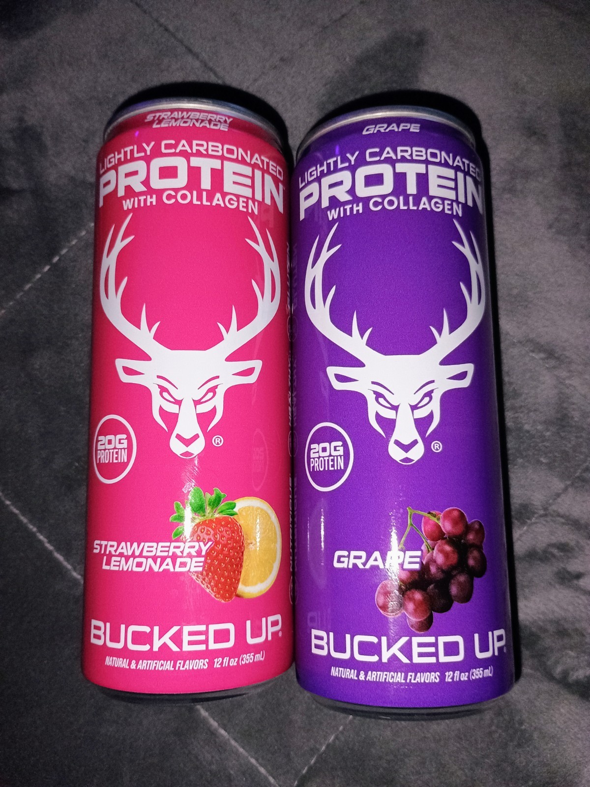 Bucked Up Lightly Carbonated Protein With Collagen