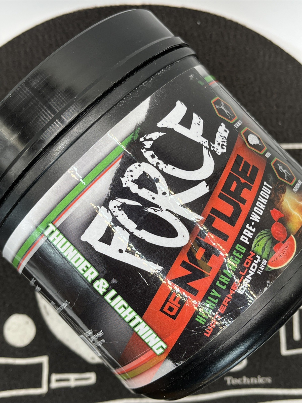 Force of Nature High Stim Pre-Workout Two Flavors