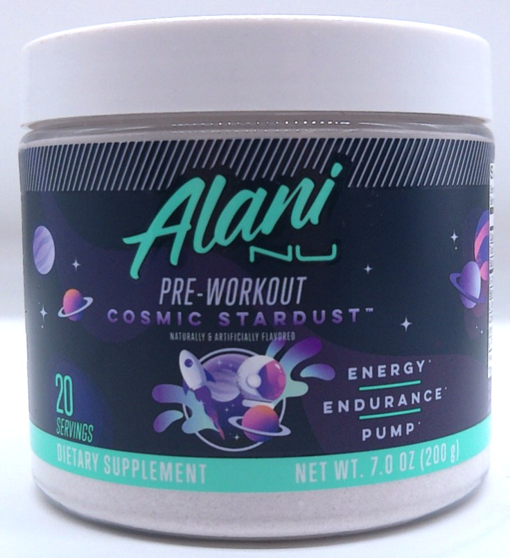 Alani Pre-Workout Cosmic Stardust, 20 Servings, 7.0 Oz., Exp. 8/26+