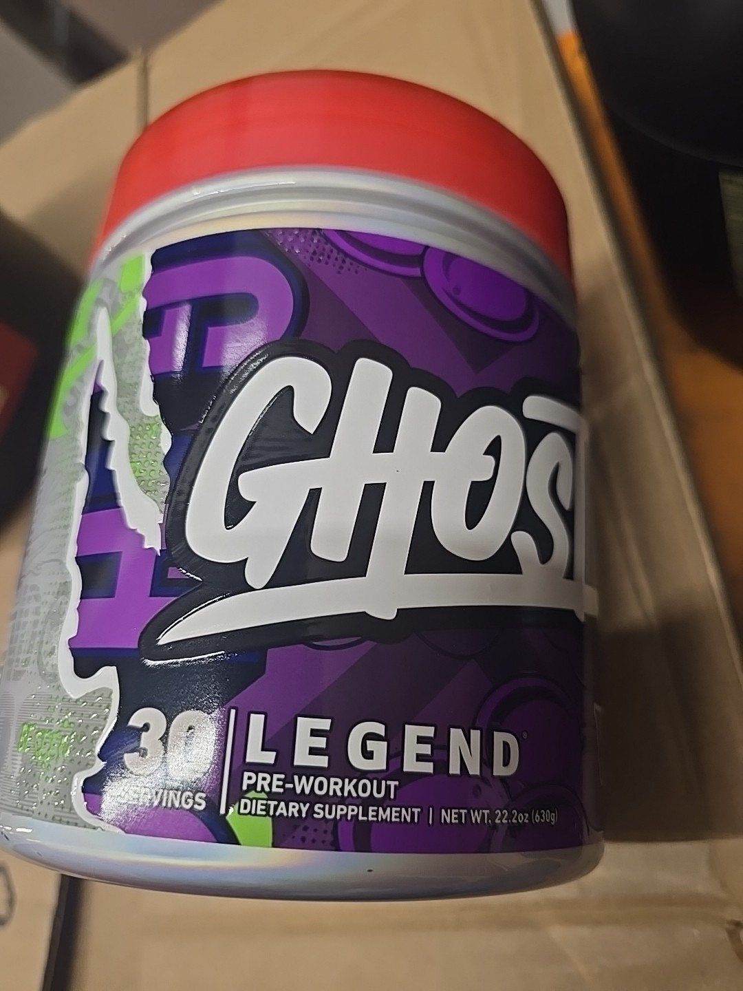 Legend® Pre-Workout, Welch’s® Grape, 22.2 oz (630 g)
