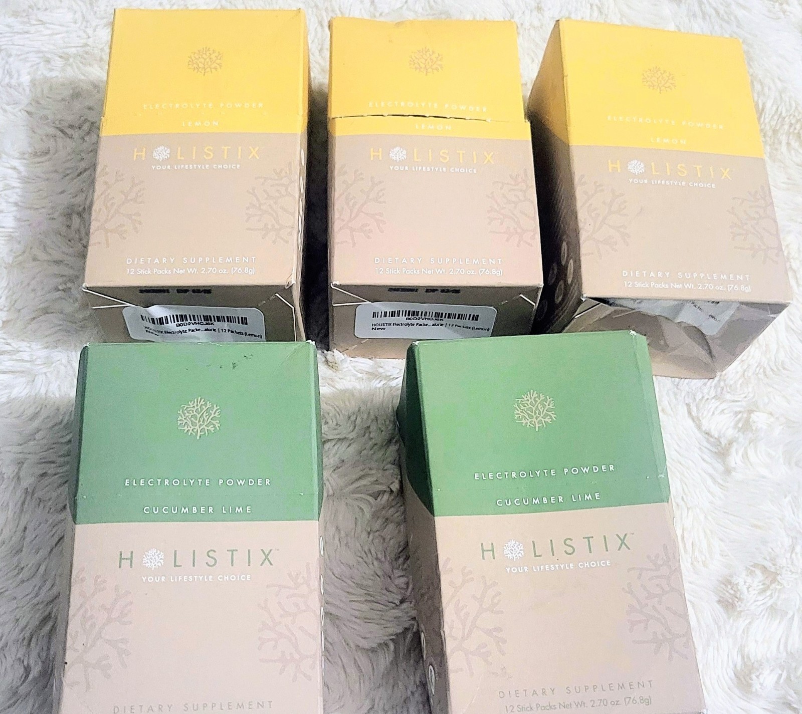 (5) Holistix Electrolyte Powder Cucumber Lime Zero Sugar Hydration Drink 3/26