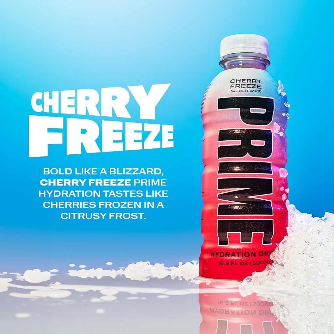 PRIME Hydration Drink 16.9 Fl Oz Pack of 12 Natural Electrolytes Zero Sugar