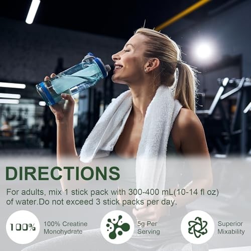 Creatine Monohydrate Powder BCAA Energy Strength Endurance Supplement Vegan