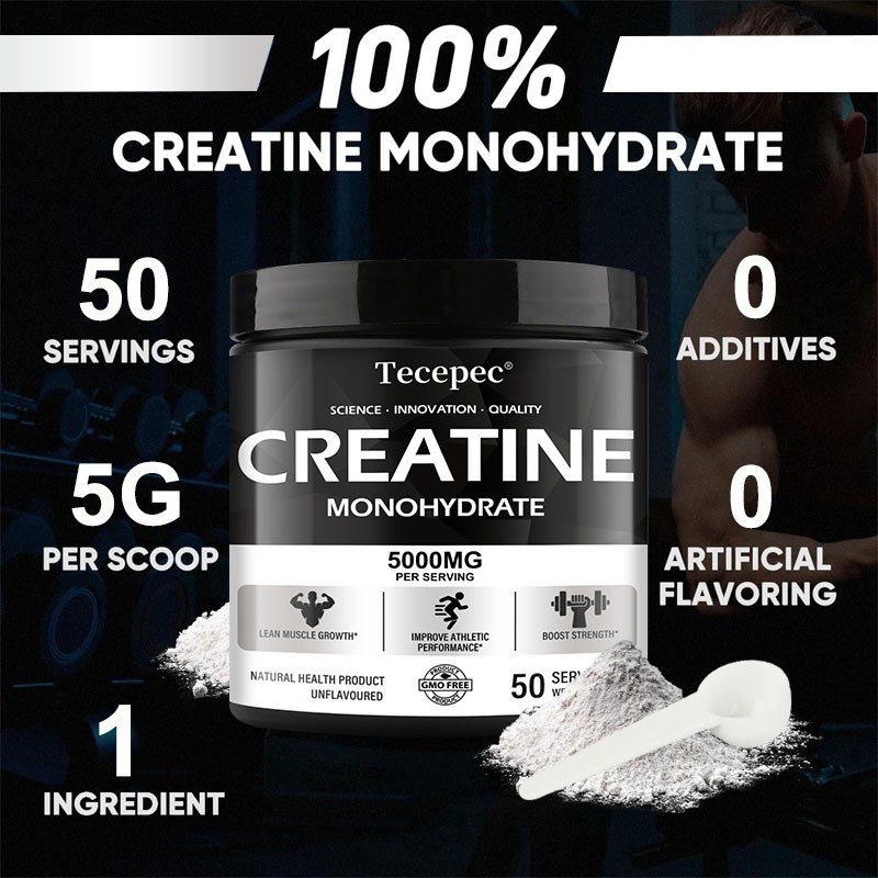 Creatine Monohydrate Micronized Powder Improve Athletic Performance 150-250 G