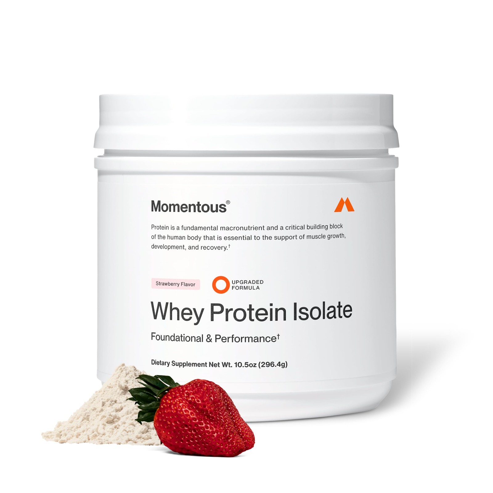 Momentous Essential GrassFed Whey Protein Powder 20 g Whey Isolate Protein …