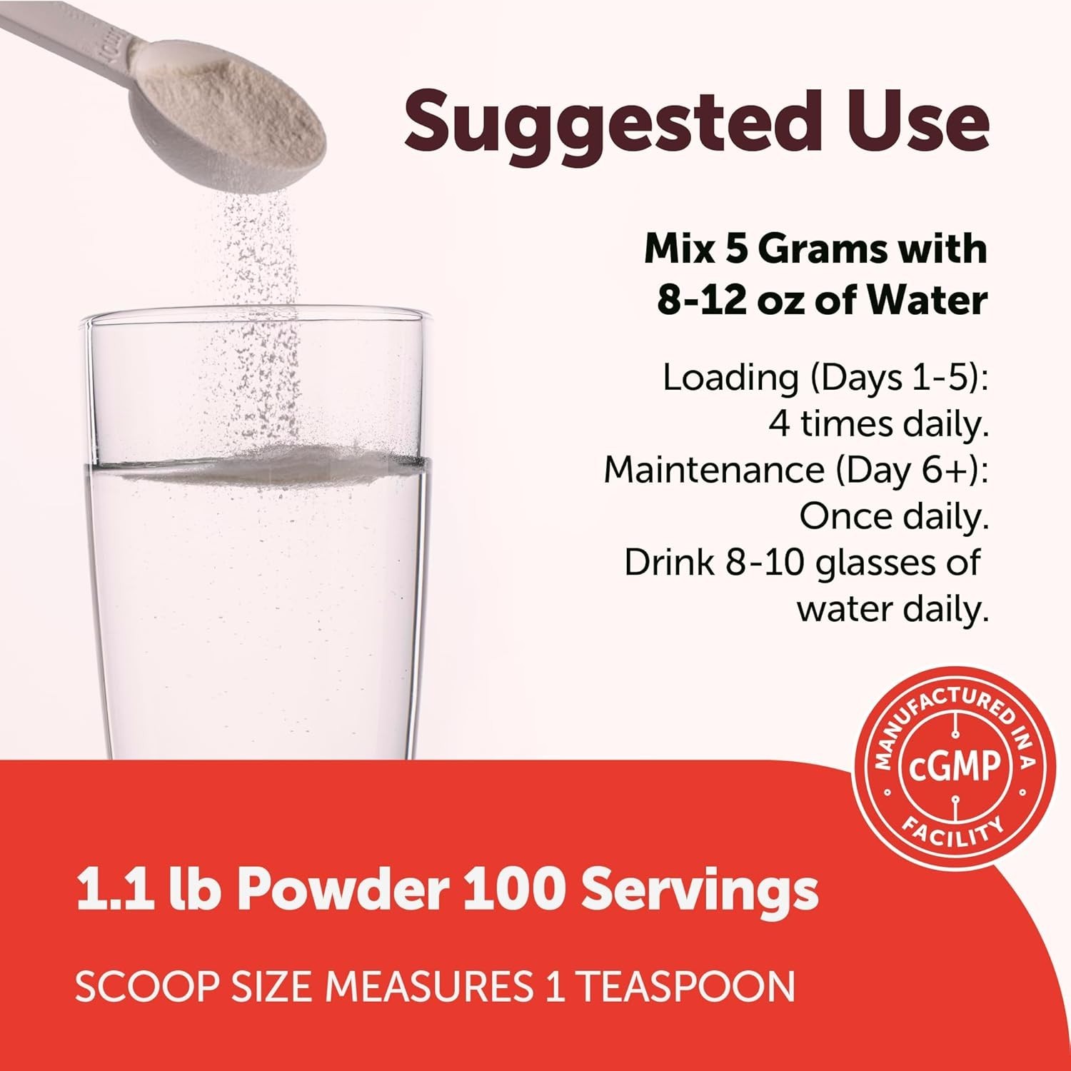 Micronized Creatine Powder 1.1 Pounds – , Unflavored, Energy Boost