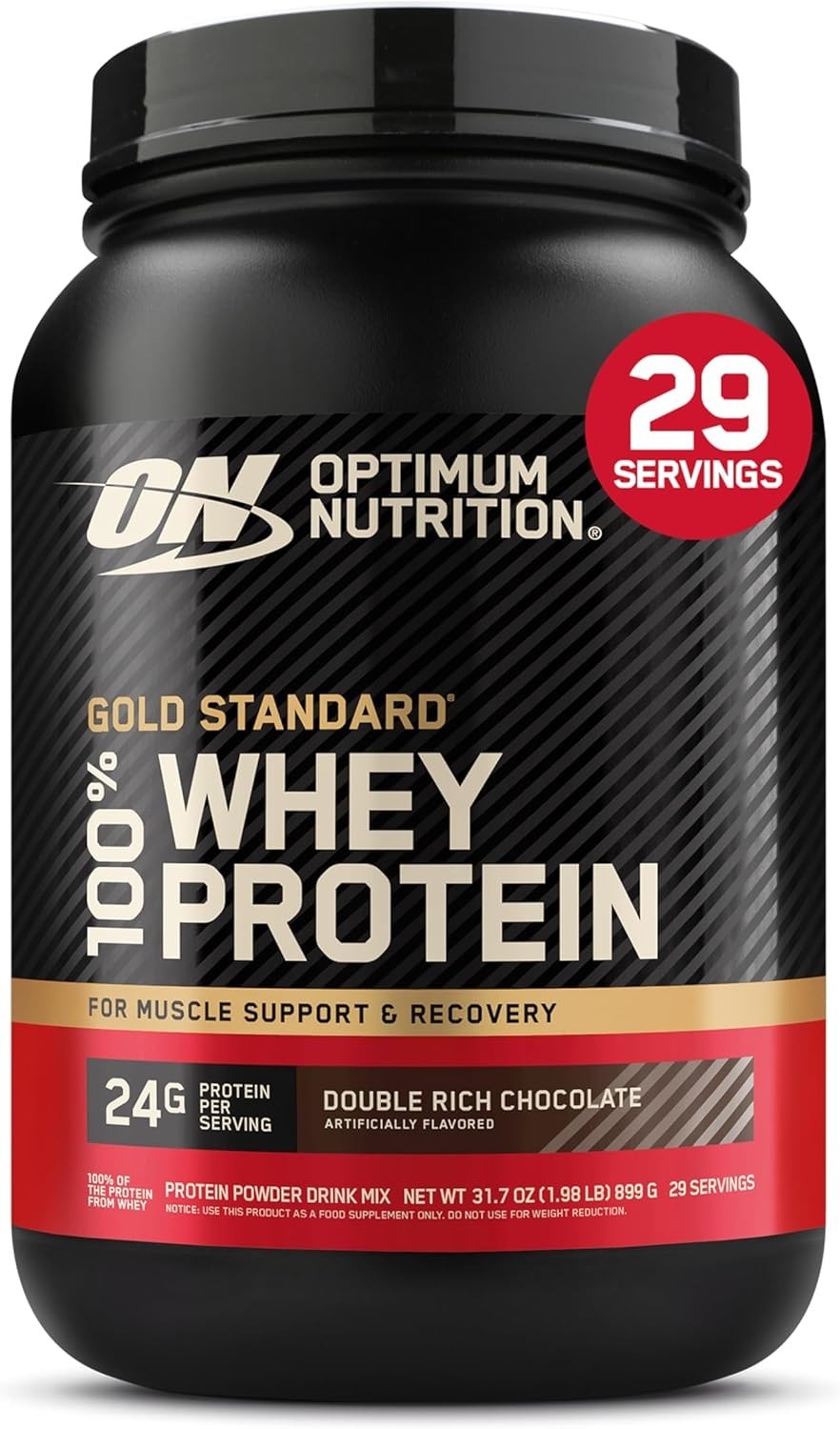 Optimum Nutrition Gold Standard Whey Protein – Double Rich Chocolate (2 lb)