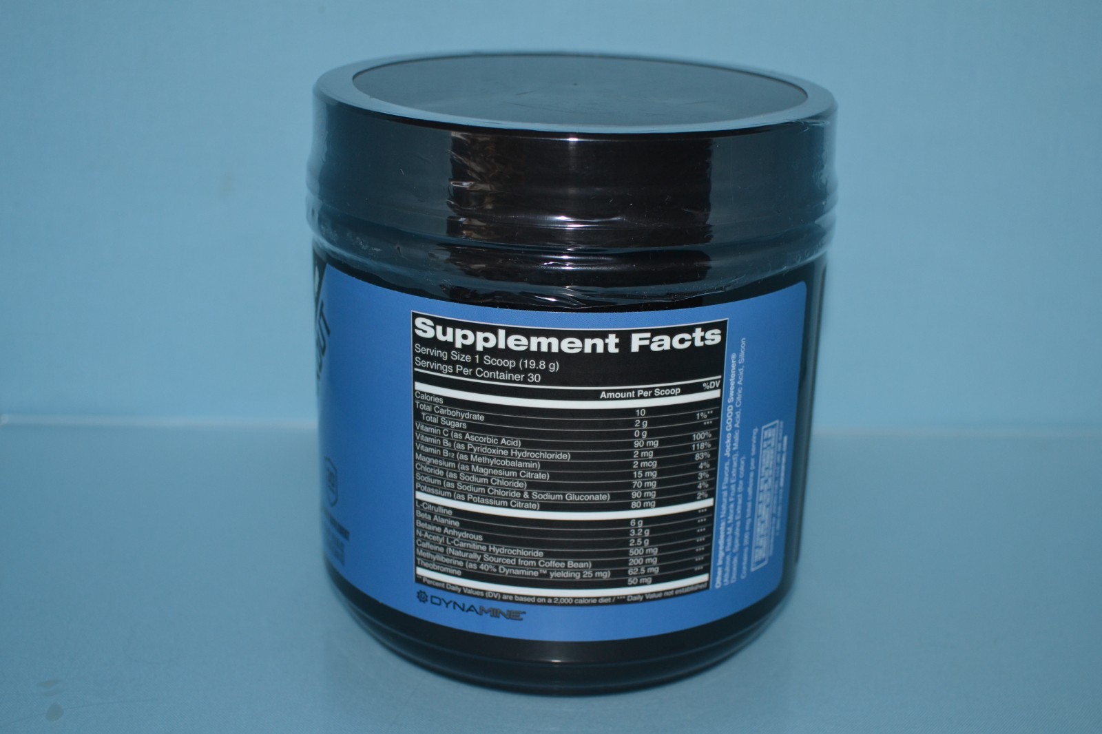 Jocko Pre-Workout Energy Focus Pump Nitro Pop 30 Servings 20.95 oz, BB 09/2026