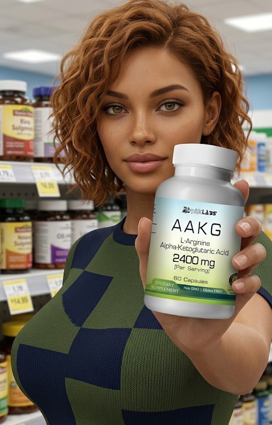 ALpha ketoglutarate AAKG L-Arginine Capsules 2400mg Serving-Fresh