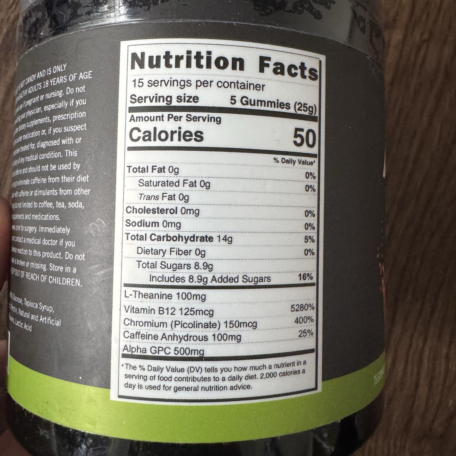 Axo Nutrition, Pre-Workout Energy Gummies, Watermelon Flavor, 75 Gummies