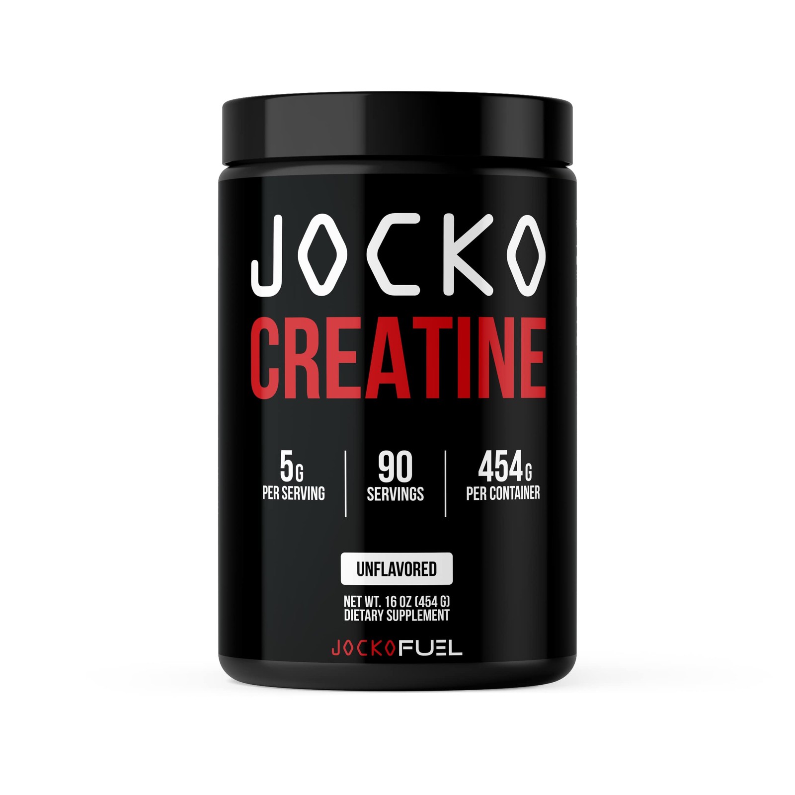 Jocko Fuel Creatine Monohydrate, Pure Micronized 90 Servings (Pack of 1)