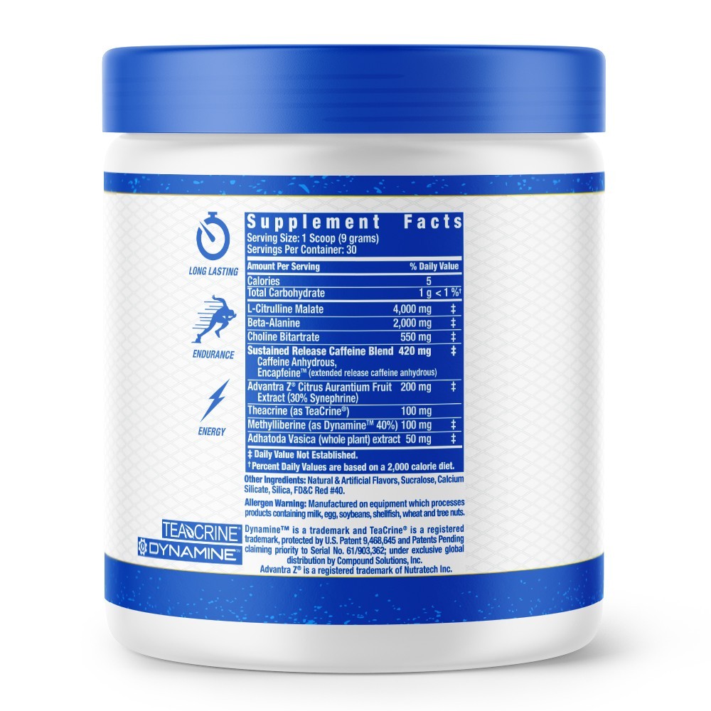 Ronnie Coleman, Yeah Buddy, Pre-Workout Powder, Cherry Limeade, 270g (09/2027)