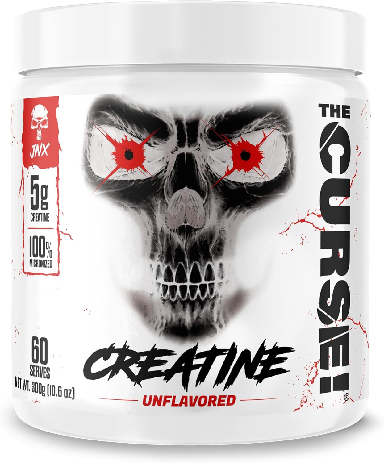 the Curse! Creatine Monohydrate Powder 60 Servings | Pure Micronized Creatine 5G