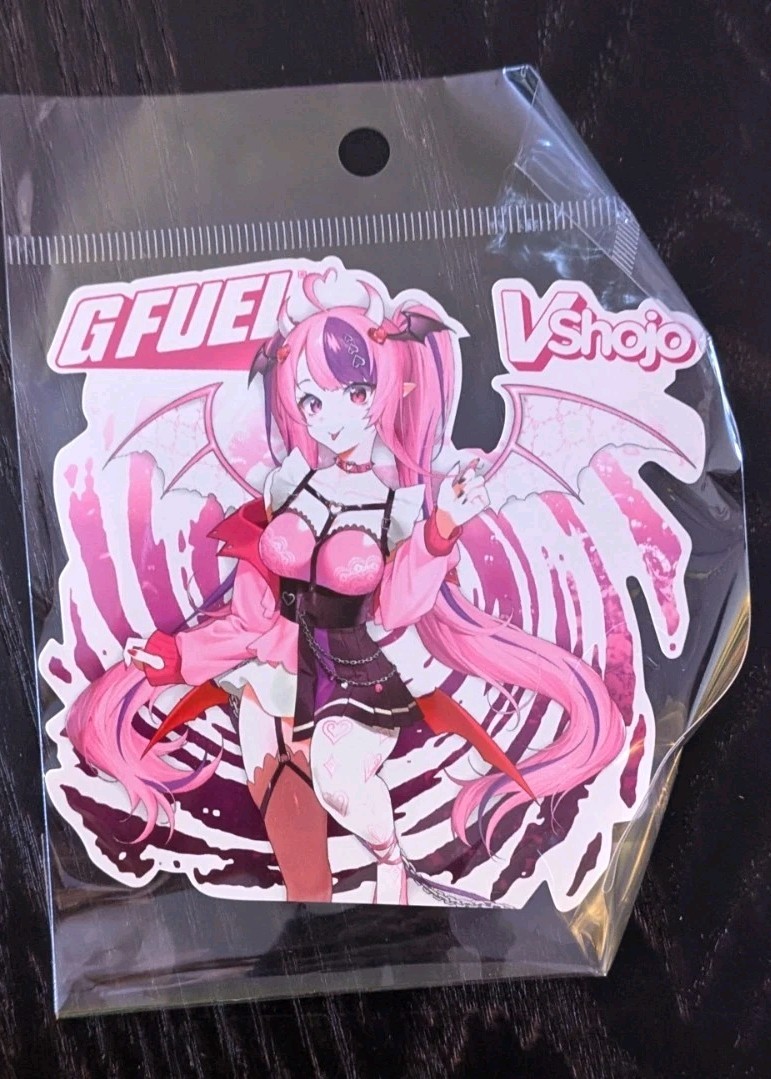 G FUEL X Ironmouse Feisty Latina Collector’s Box w/ Sticker & Standee