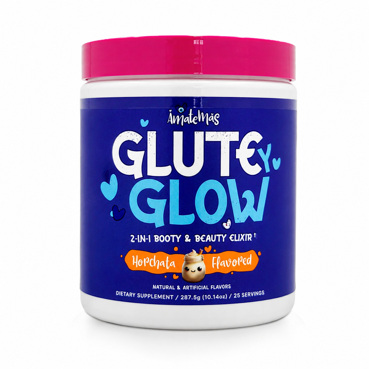 Glute Glow Creatine for Women 2-in-1 Booty & Beauty Elixir 25 Servings