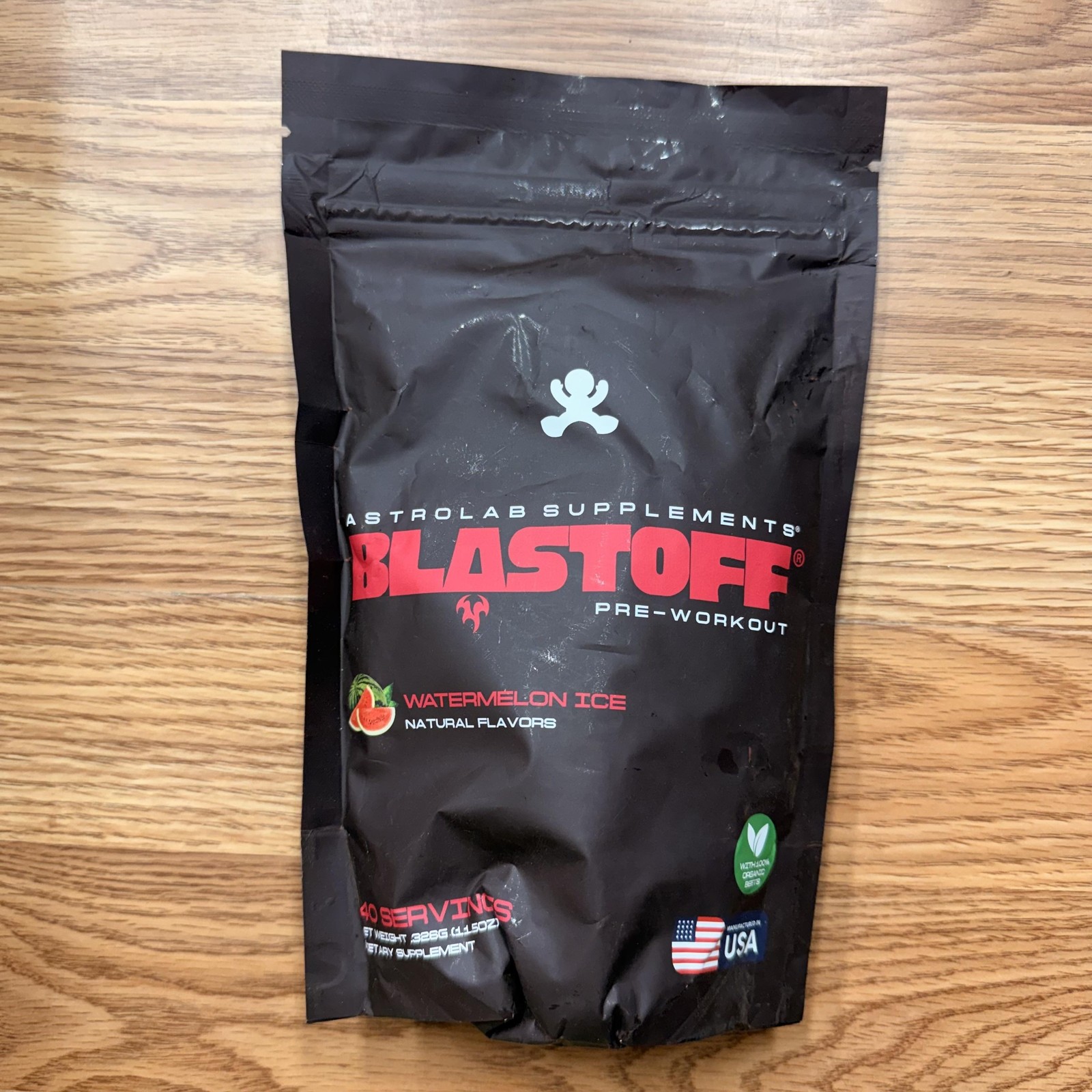 Astrolab Supplements Blastoff Pre-Workout 40 Servings 11.5oz Watermelon Ice New