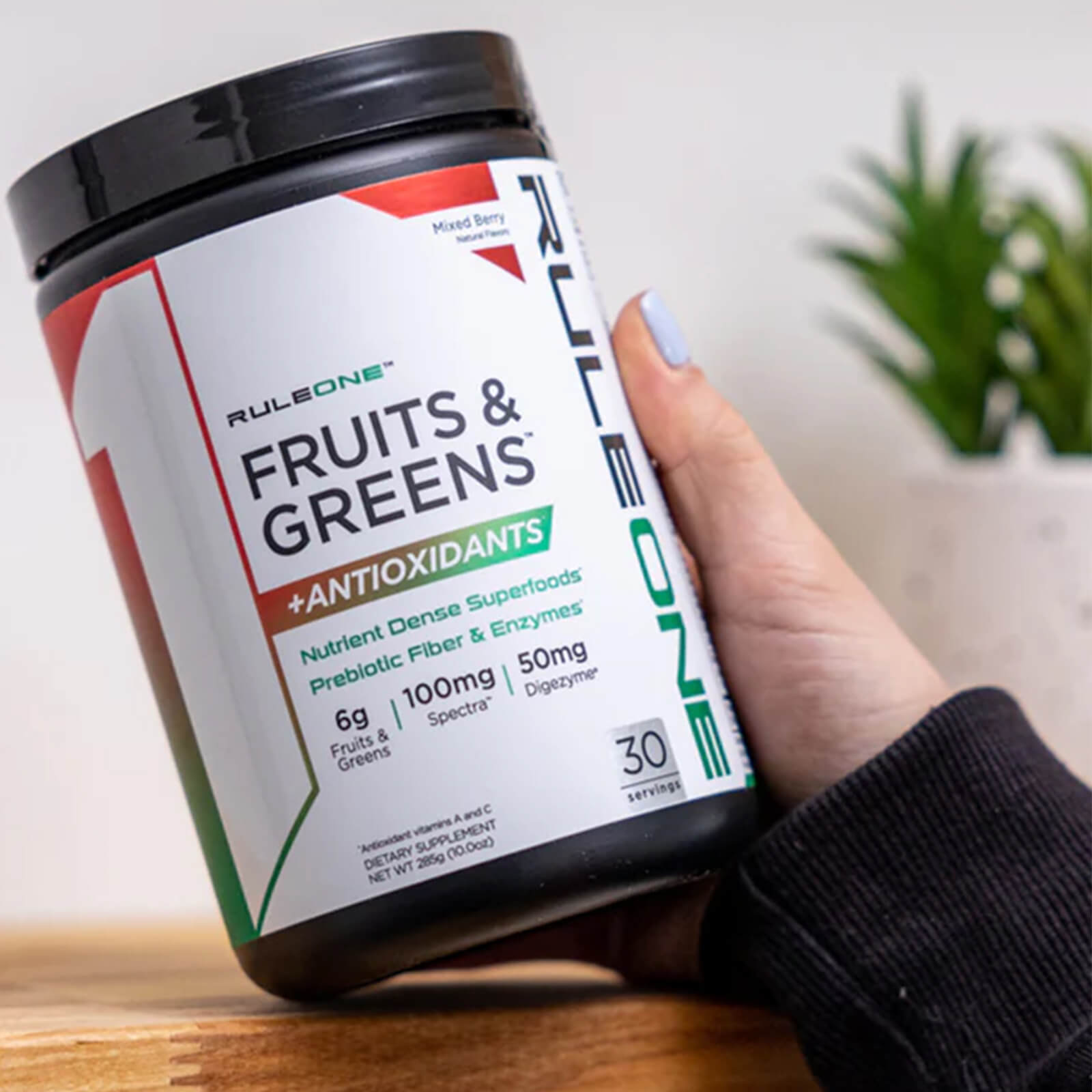 RULE 1 Fruits Greens Antioxidants 30 serv Mixed Berry 285g