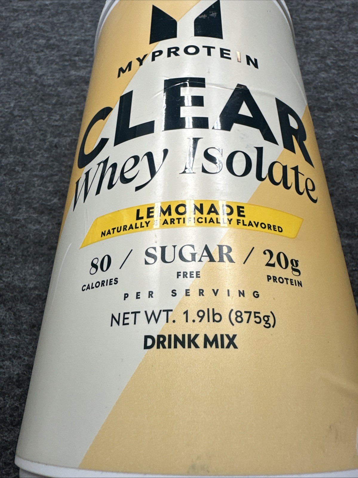 My Protein Clear Whey Isolate Lemonade 1.9 lb 35 Servings 9/2027