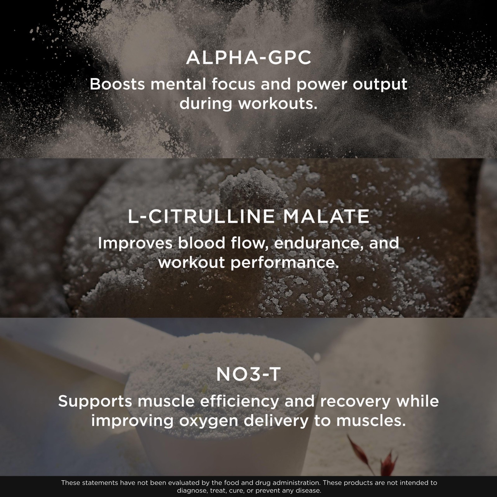 Caffeine-Free Pre Workout Powder for Energy, Focus & Endurance – 20 Servings Gra