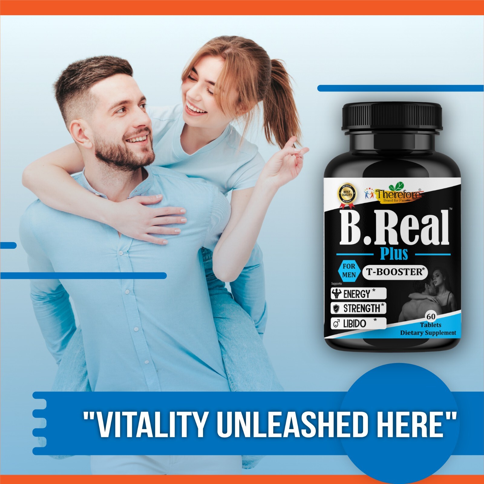 Extended Male Enhancement, Testosterone Booster ultra Strength Formula, 60 Tab