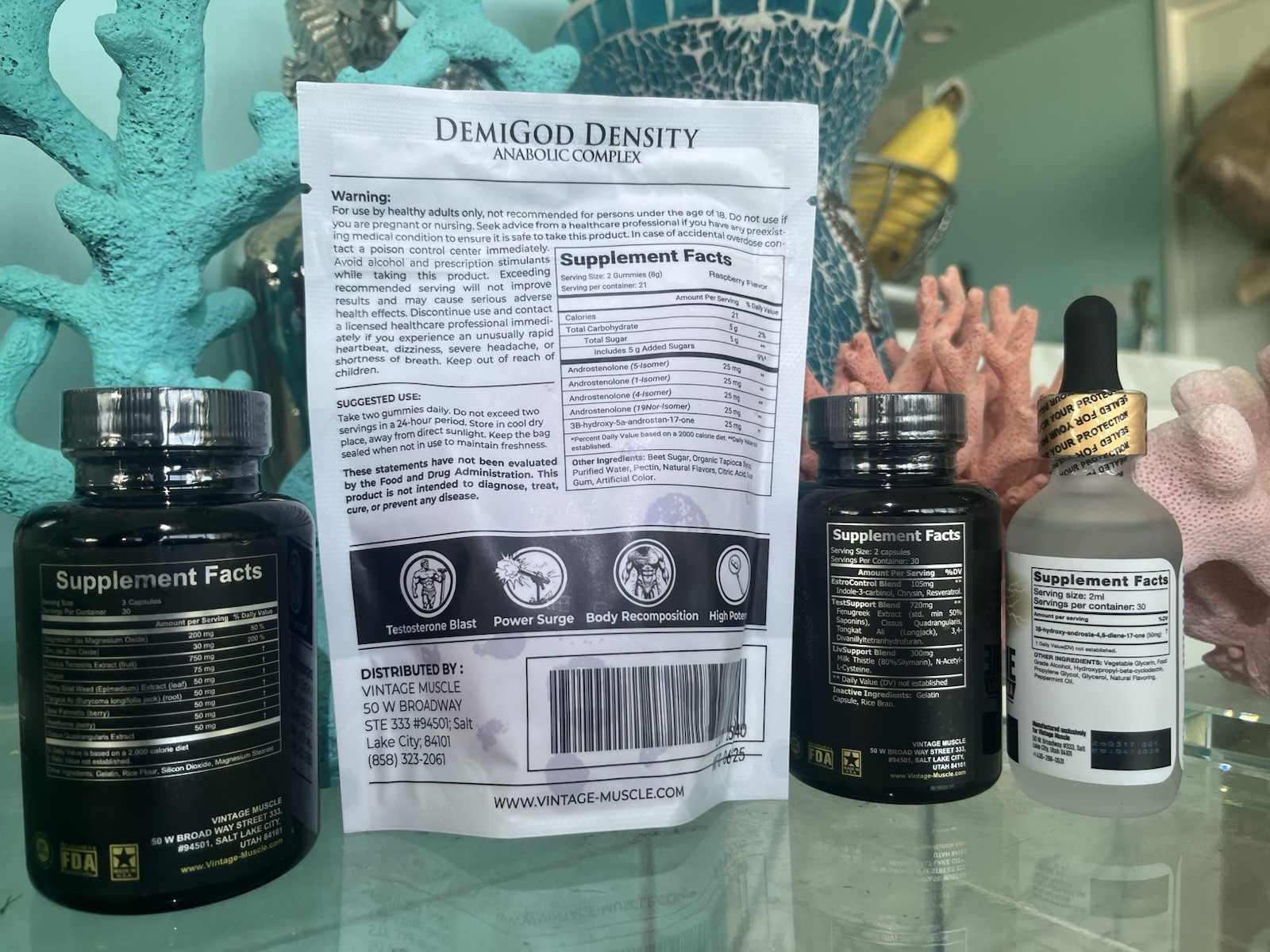Premium Tier Lean Mass Gainer 8Week Cycle🔁 Bundle Deal By Vintage Muscle🏛️🧪🍬