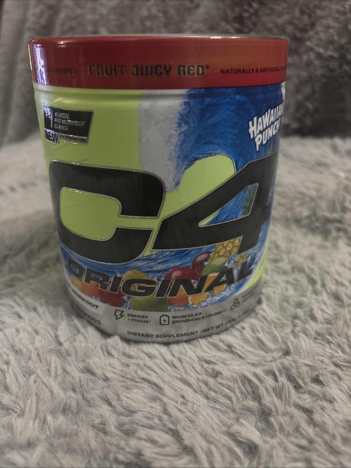 Cellucor C4 Original Pre Workout Powder, 30 Servings – Hawaiian Punch, Exp 05/26