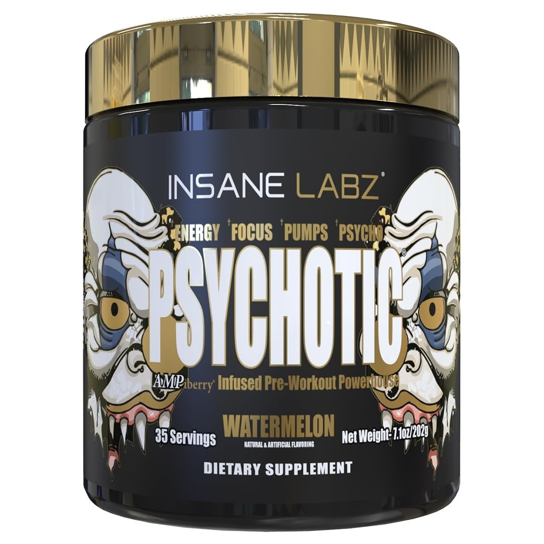High-Stimulant Pre Workout Powder – Extreme Energy, Focus & Endurance, 35 Servin