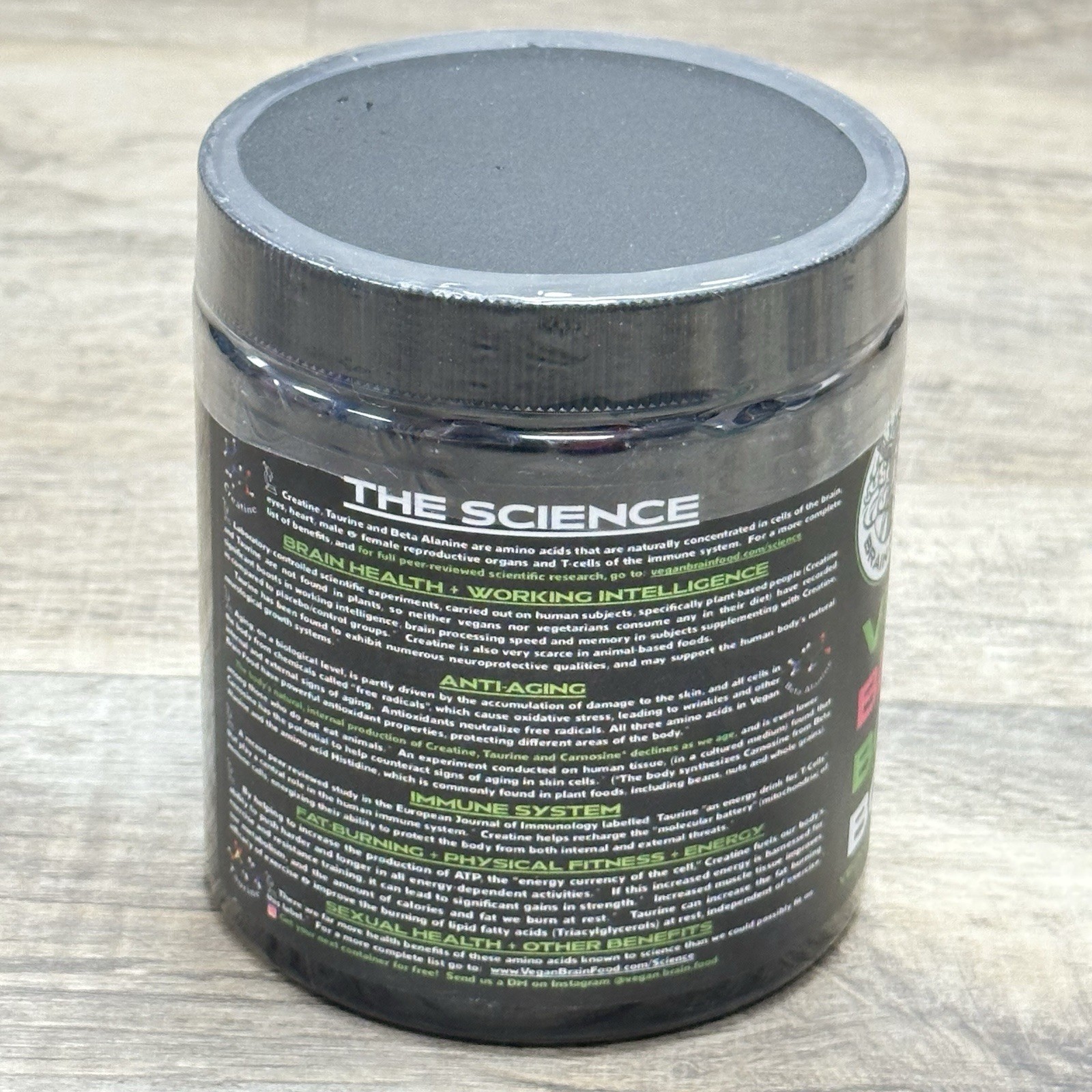 Vegan Brain Food + Body Boost – Vegan Amino Acid Supplement – EXP 10/2026