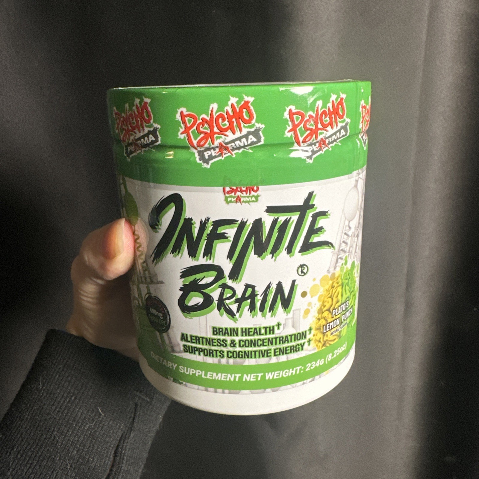 INFINITE BRAIN Psycho Pharma (30 SERVINGS) Nootropic insanity laser focus