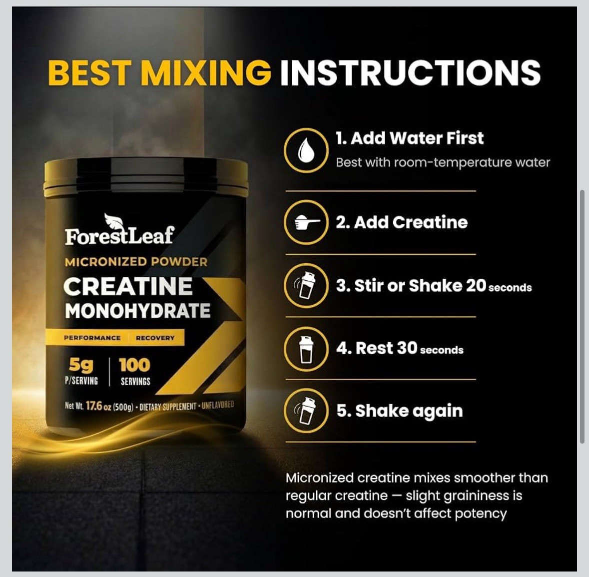 Micronized Creatine Monohydrate Powder Max Muscle Growth & Strength 2-Pack