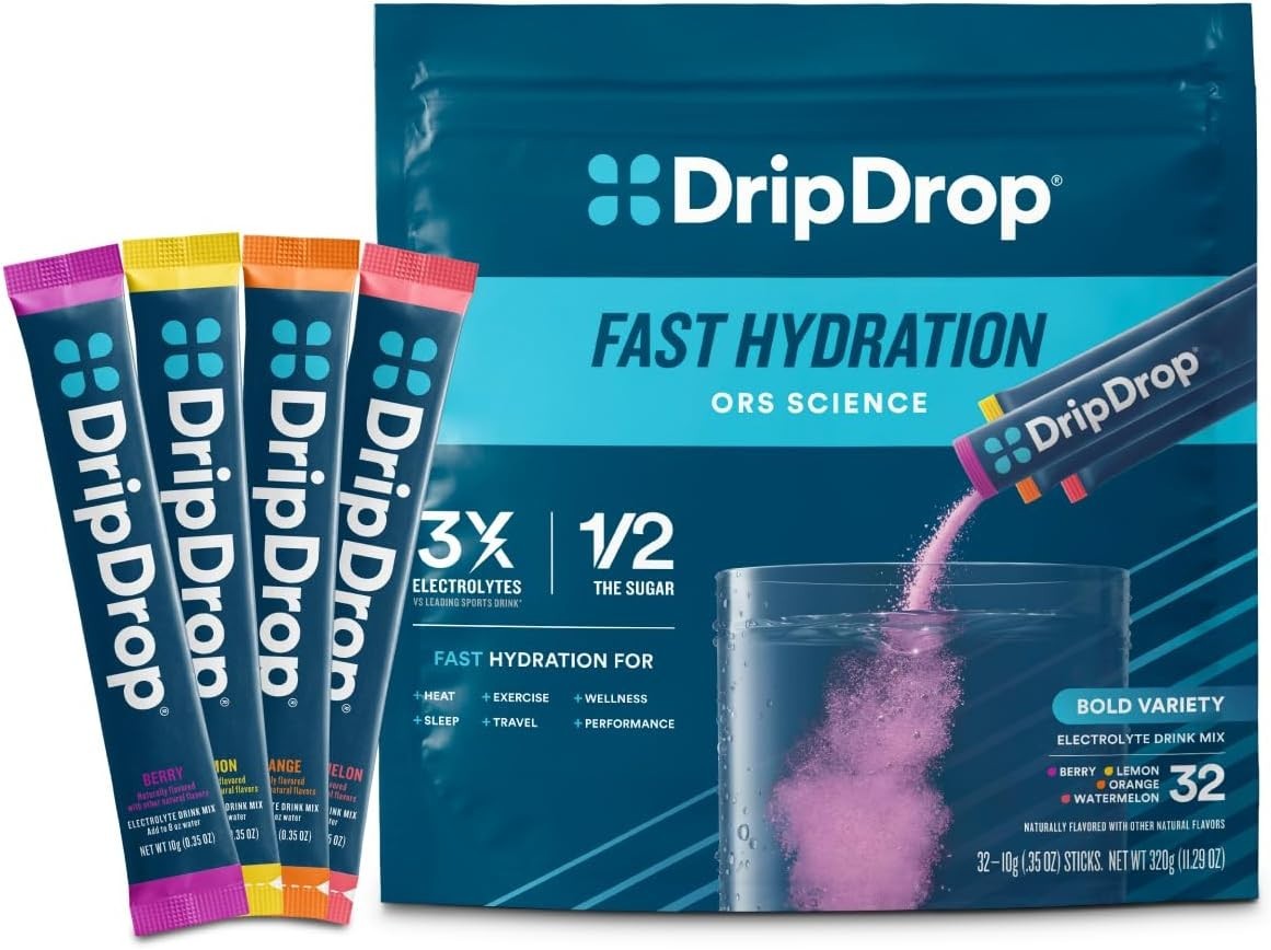 Hydration Packets – Bold Variety Pack – Single Serve Electrolytes Powder Drin…