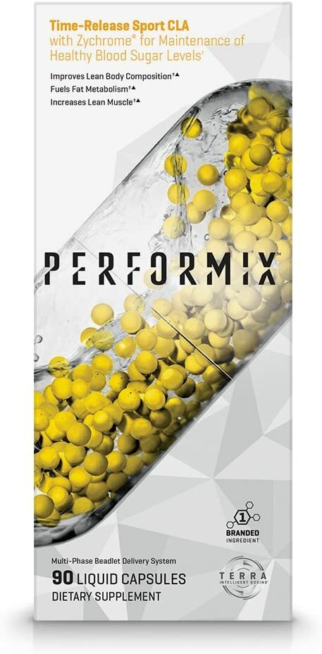 PERFORMIX Time-Release SPORT CLA / BURN FAT / BUILD LEAN MUSCLE – 90 Capsules