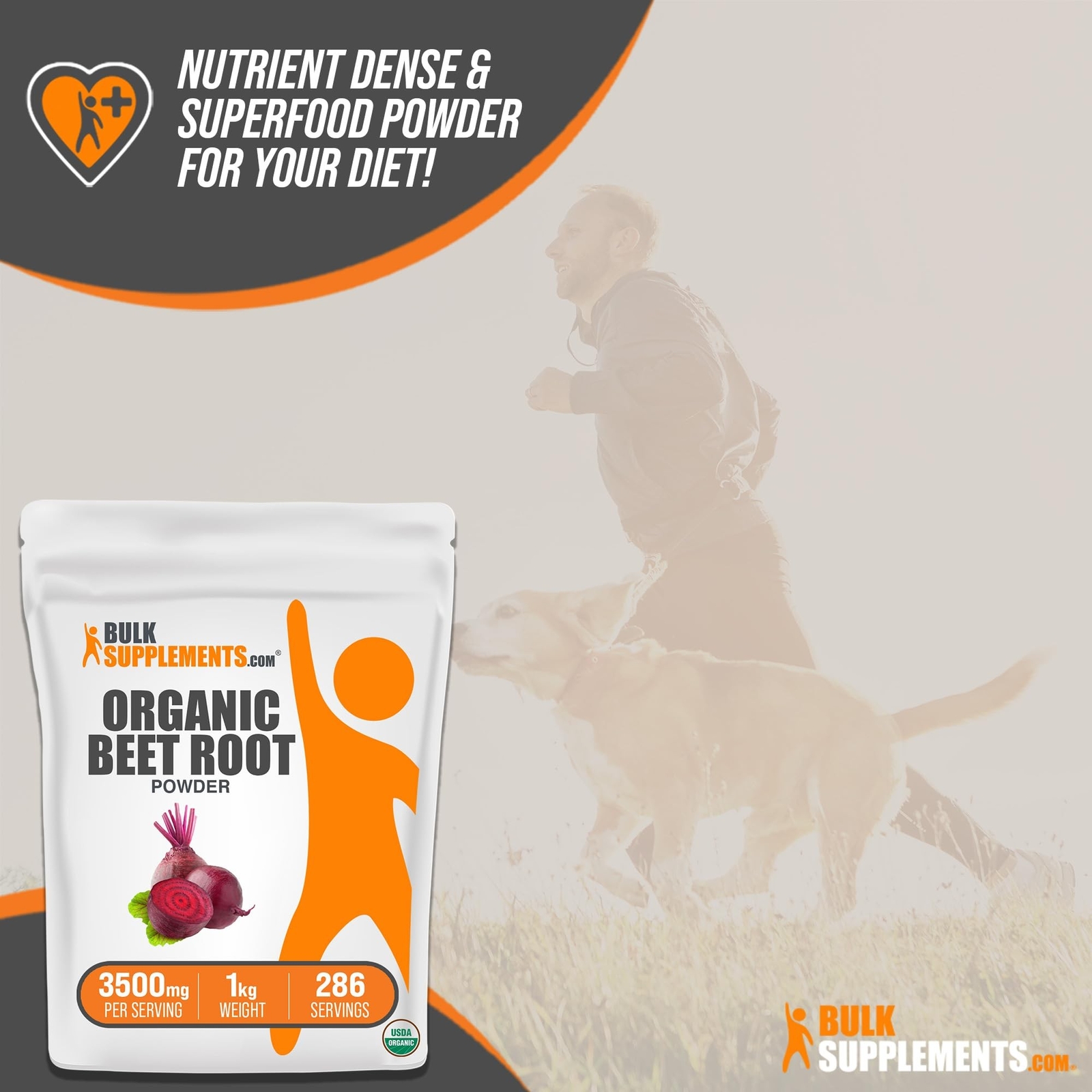 BulkSupplements.com Organic Beet Root Powder – Beet Powder Organic, Beetroot …