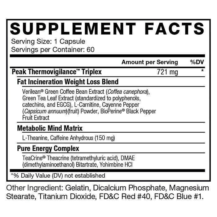 Finaflex Px Ultra Powerful Weight Loss 60 Count – Cellucor Super HD – LeanFire