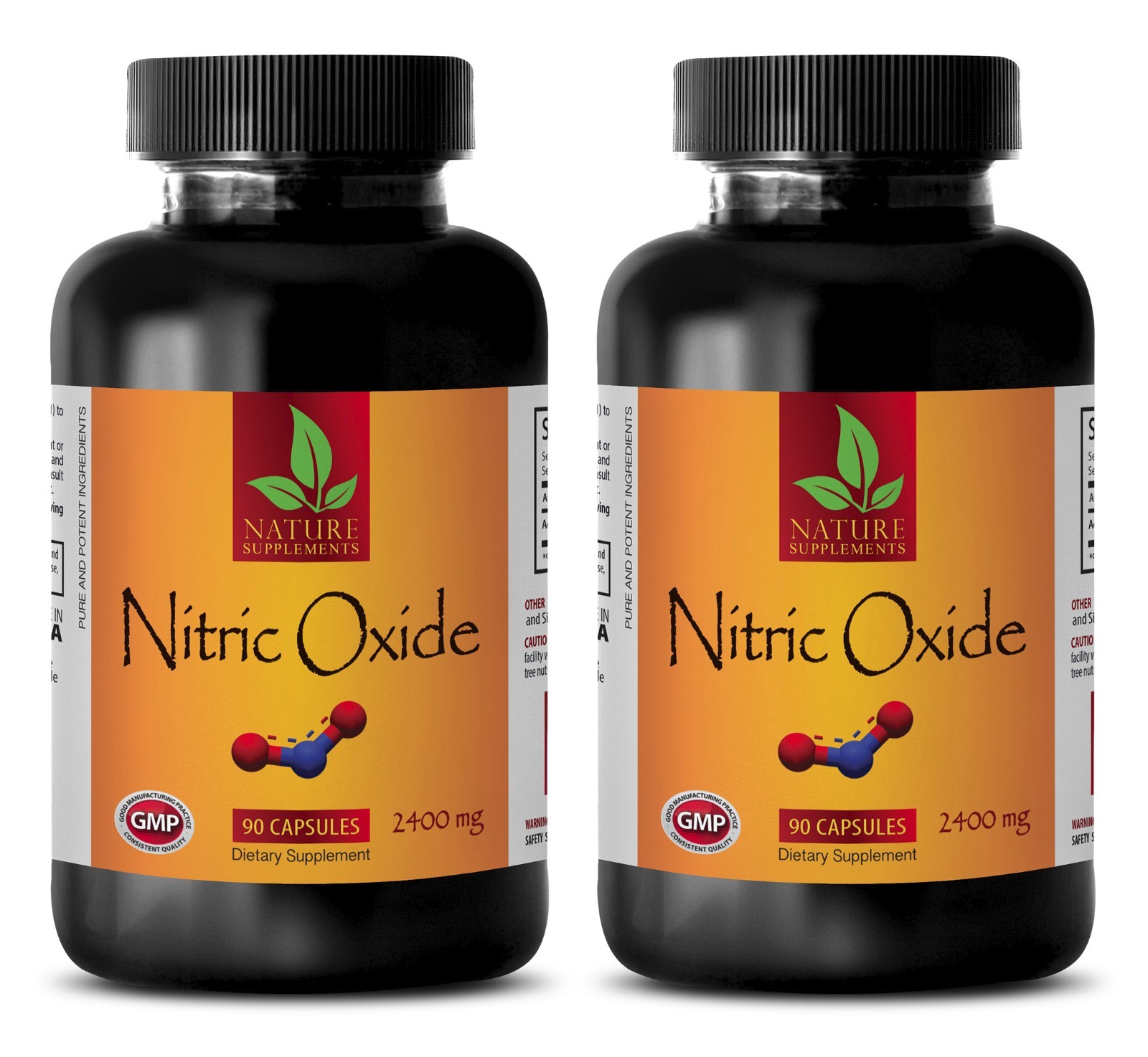 Nitric Oxide 2400mg L-Arginine Muscle Strength – 2 B, 180 Capsules