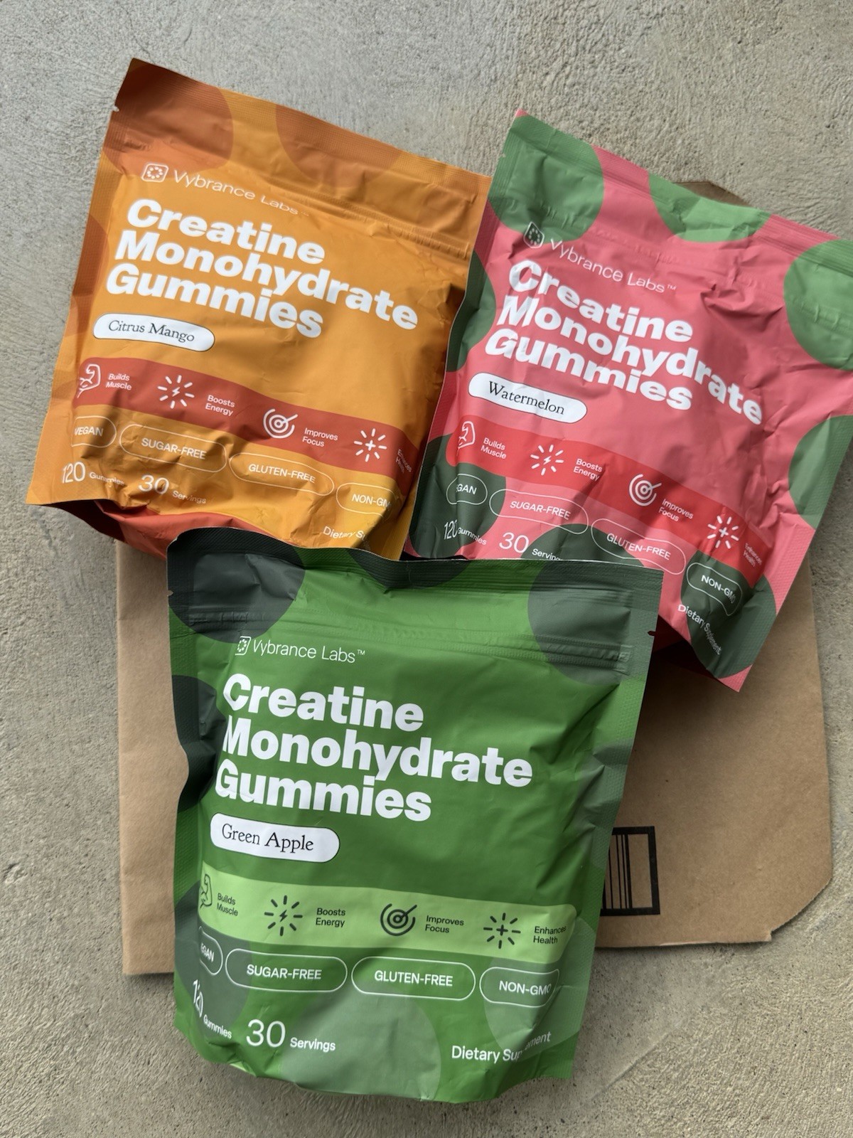 Creatine Monohydrate Gummies 3 Pack