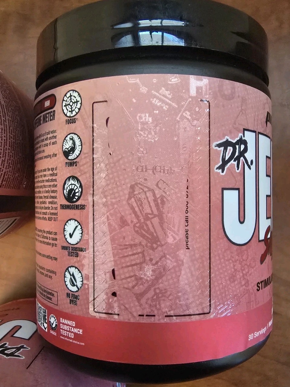ProSupps (2-PACK) Dr. Jekyll Signature Pre Workout Powder STIM-FREE *STRAWBERRY*