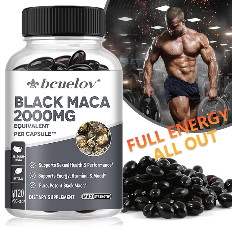 Maca 500mg (4:1 extract corresponds to the strength of 2000mg) – 30 to 120 ca…
