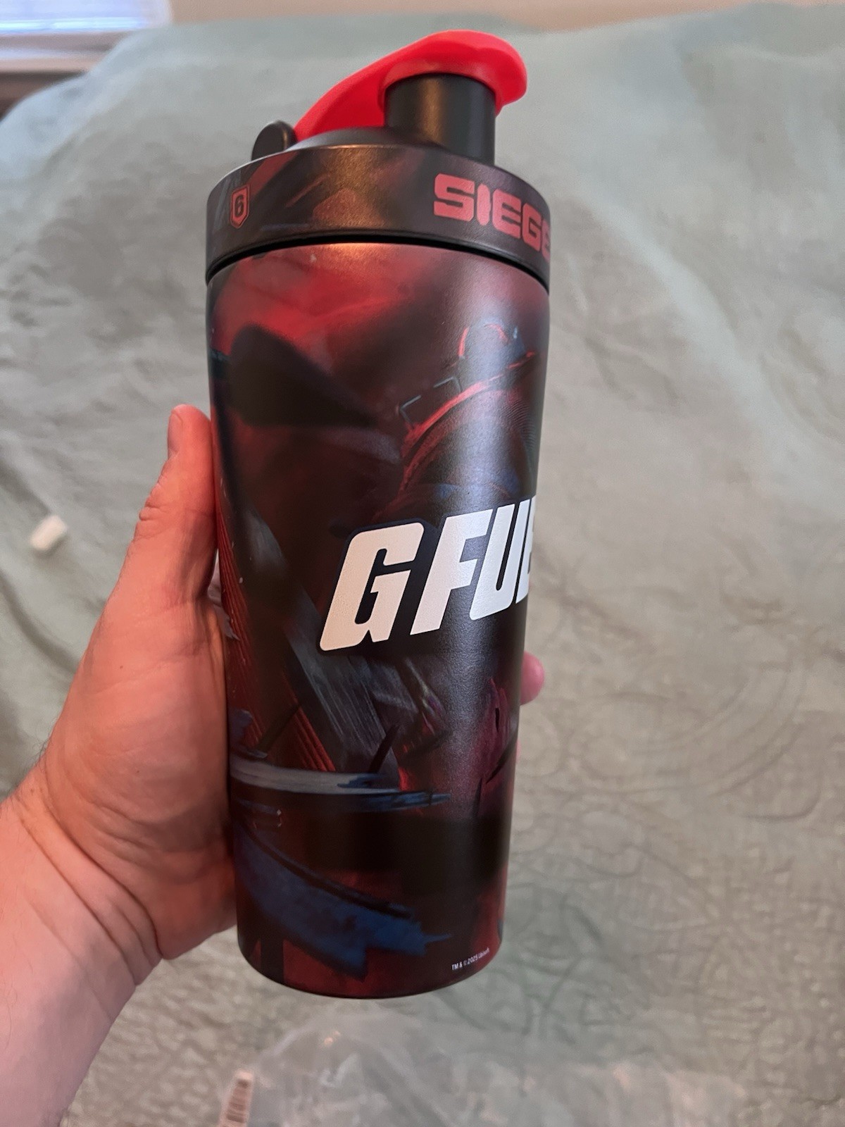 G-Fuel Rainbow Six Siege Breach Berry Collector’s Box Tub Shaker Cup & Stickers