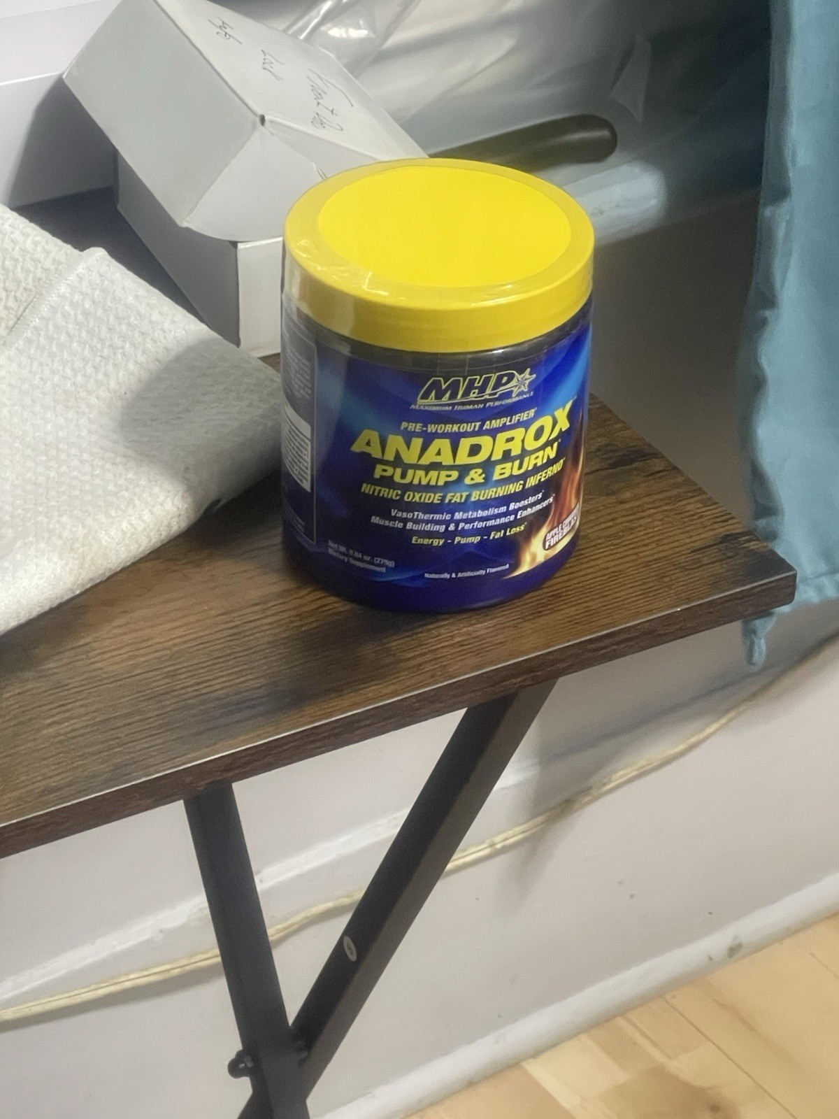 Anadrox Pump & Burn, Pre-Workout Amplifier, Apple Cinnamon Fireblast, 9.84 oz