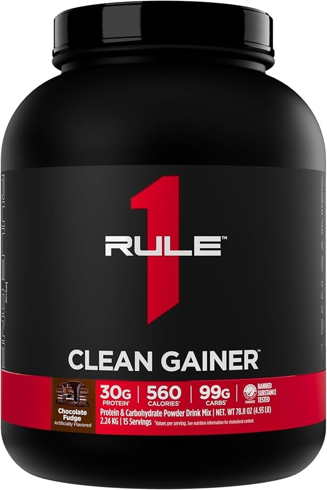 CLEAN GAINER RULE 1 CHOCOLATE ICE CREAM 5 lbs (2,275 g)