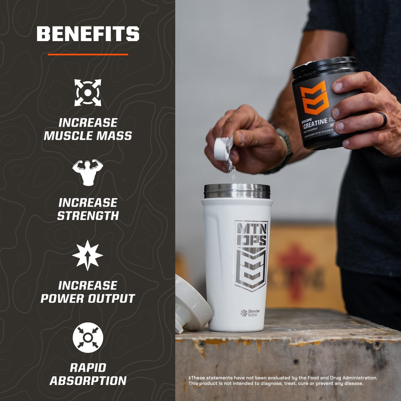 Creatine Monohydrate Powder – 5g Micronized for Muscle Strength & Recovery, 50 S