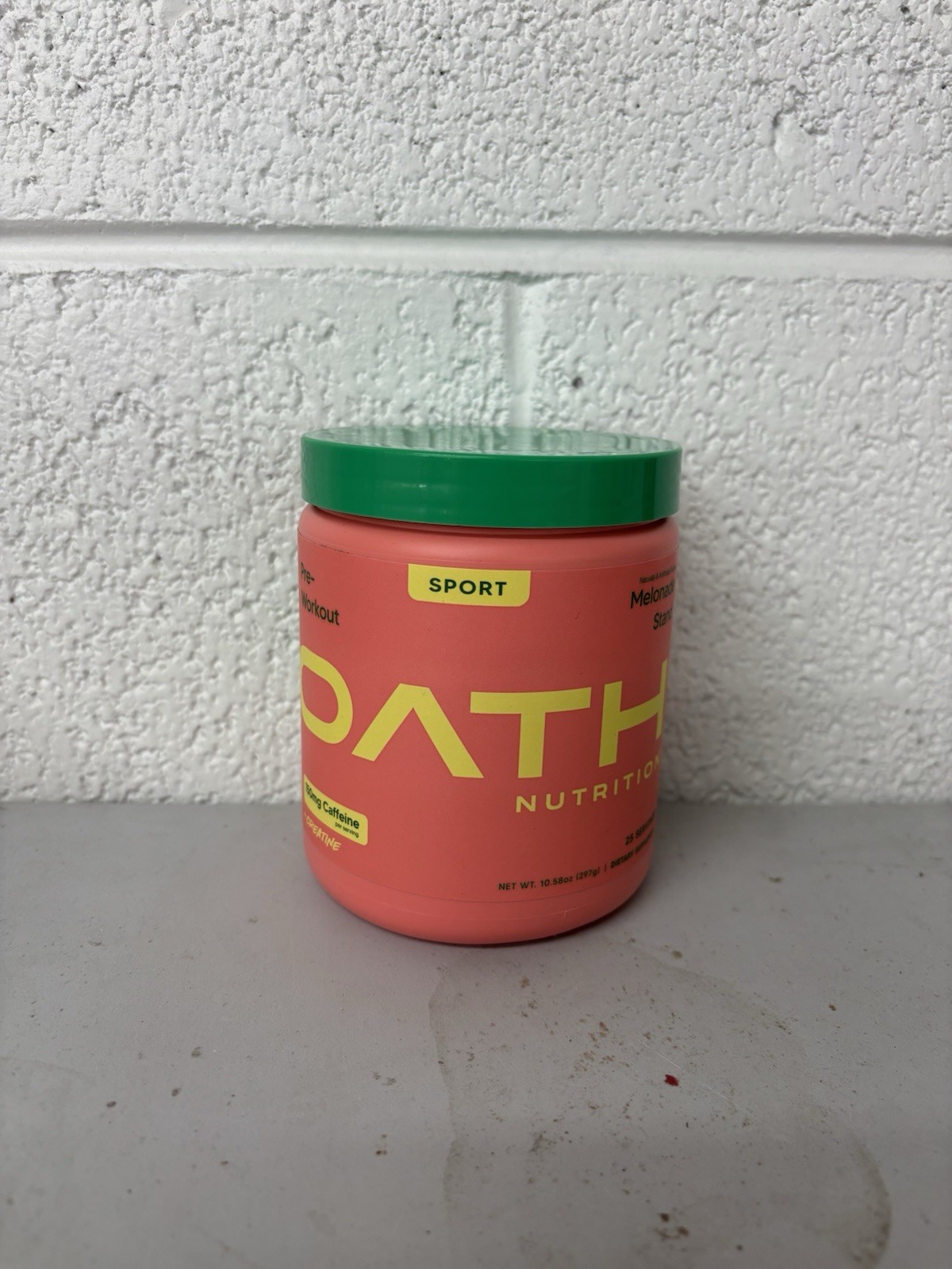 Oath Nutrition Pre-Workout Sports Nutrition Supplement Powder Exp: 7/26