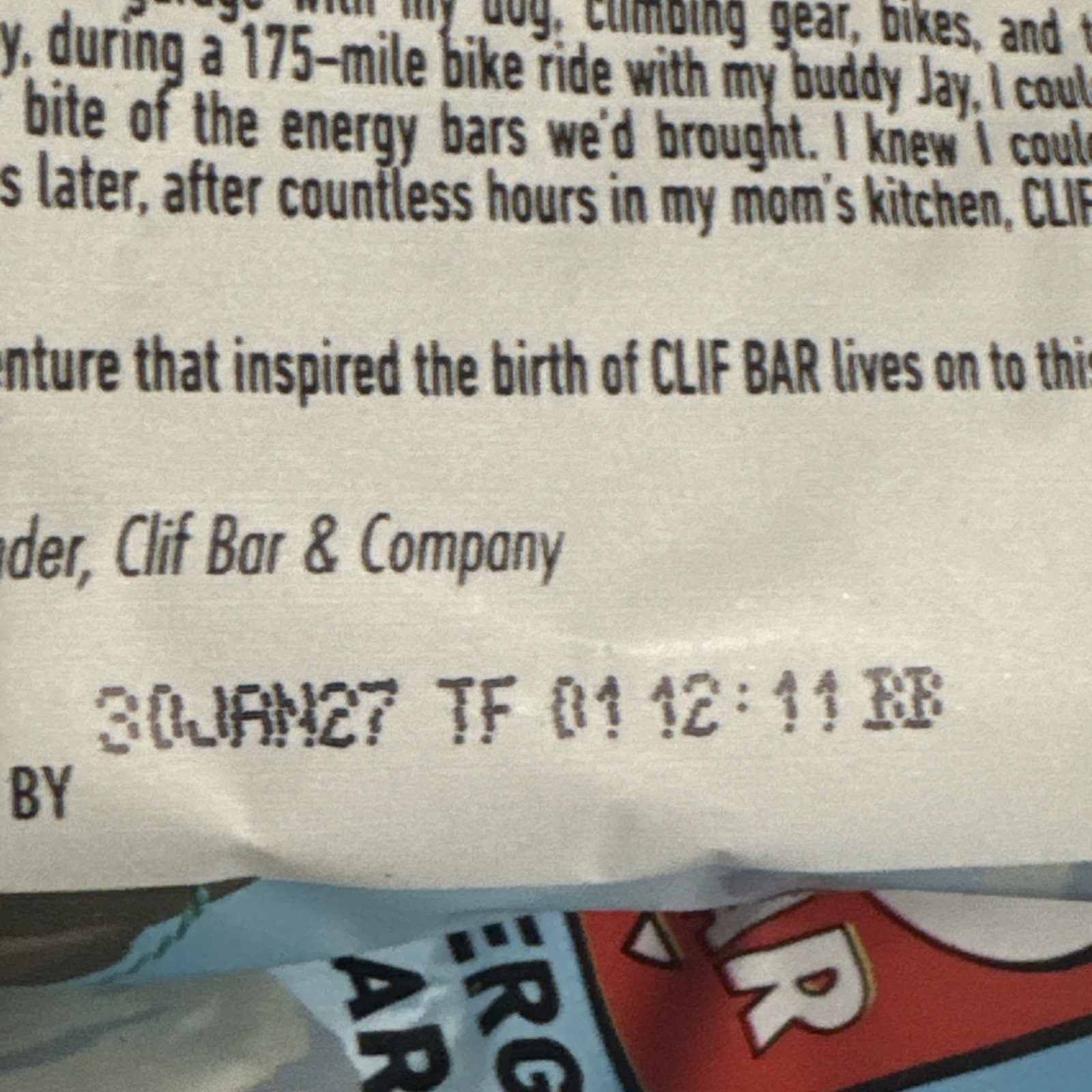 CLIF BAR – Energy Protein Bars – 70 Count , Cool Mint Chocolate EXP 01/27