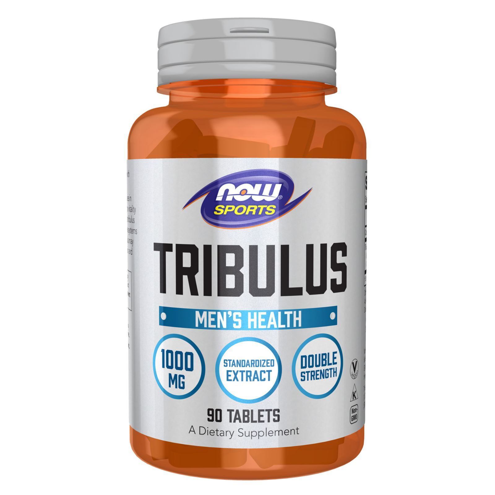 3 x NOW FOODS Tribulus 1000 mg 90 Tabs 45% Saponins Testosterone Boost