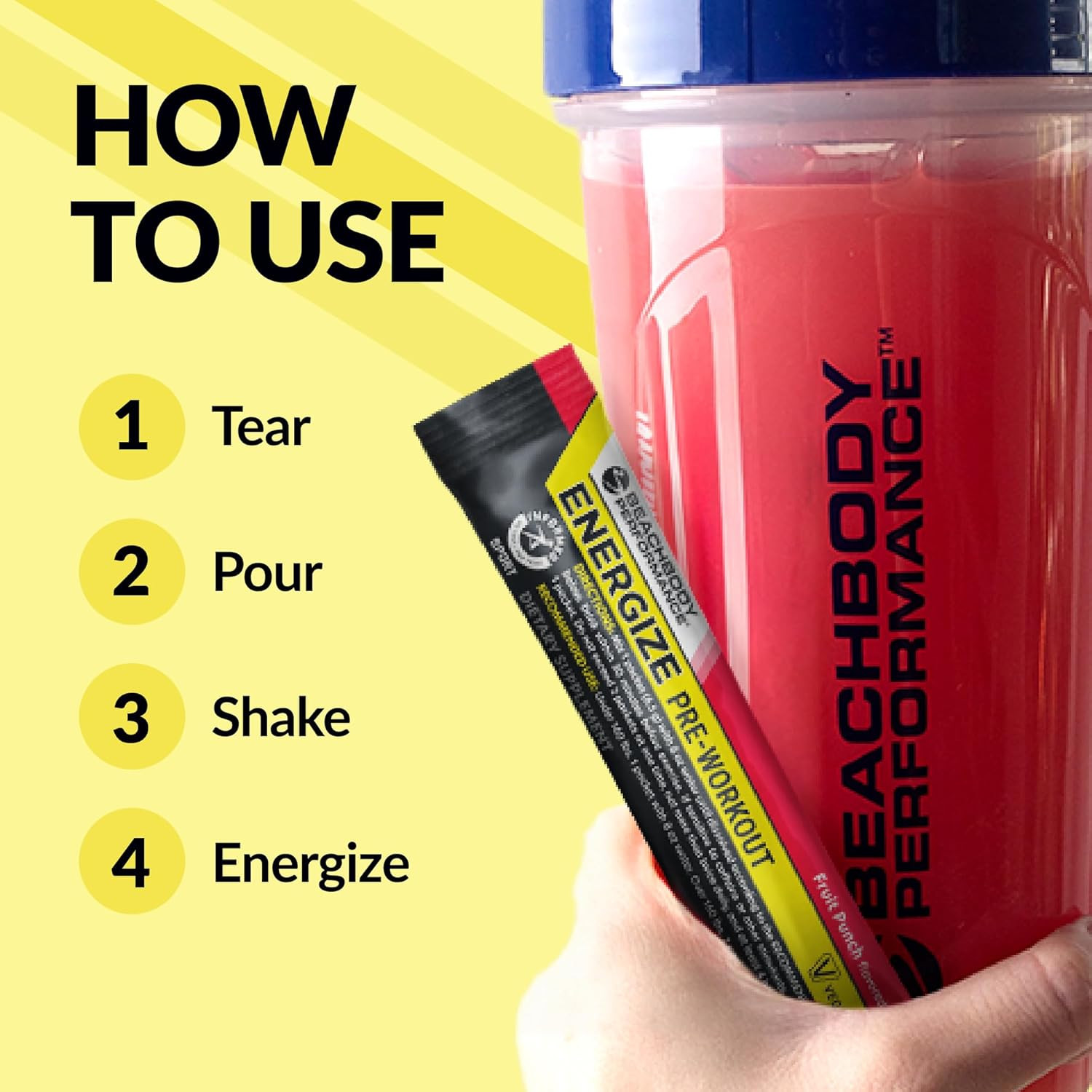 Energize Pre Workout Powder – Beta-Alanine, Quercetin & Low-Dose Caffeine For…